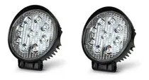 Comprar 2 Faros Led Auxiliar 9 Led 27w Auto Cuatri 4x4 Agro Off Road