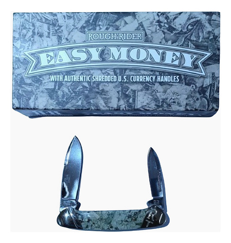 Navaja Rough Rider Easy Money Canoe Acero 440c Dos Hojas