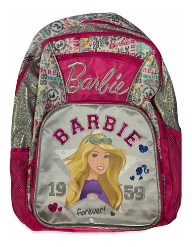 Mochila Escolar Barbie Original Grande