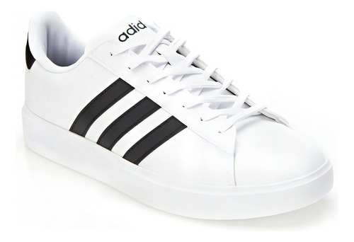 Tênis adidas Lifestyle Grand Court 2.0 color cloud white/core black/cloud white - adulto 39 BR