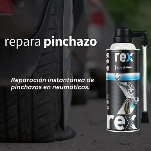 Repara Pinchazo Antipinchazo 450ml Rex 30012 Emergencia Sos