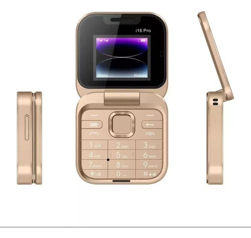 P Teléfono Plegable I16pro Adecuado Para Niños Y Estudiantes