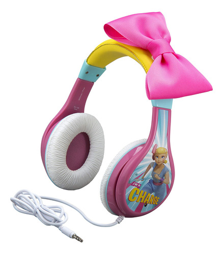 Produto geral - Kids Toy Story 4 Kids - Fones de ouvido azuis. Color Bo Peep - Fones de ouvido