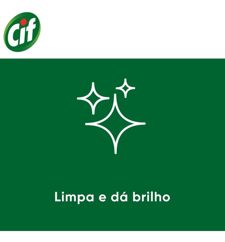 Kit 2 Limpador Cif Cremoso Limão 450ml