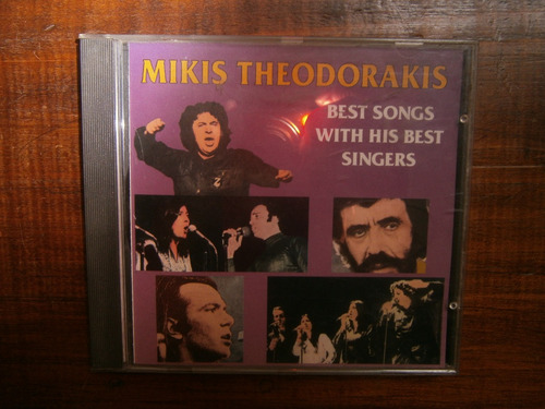 Mikis Theodorakis Best Song With His Best Singers Cd Import (Usado)