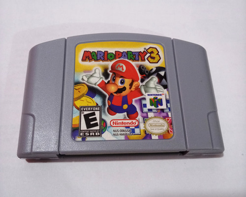 Mario Party 3 N64 Nintendo Juego Fisico Hasta 4 Jugadores