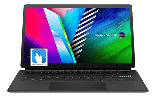 Notebook Asus Vivobook 13 Q-c N6000 4gb 128g 13.3 Fhd Tactil Color Negro Talle 13,3