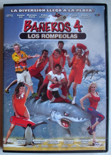 Dvd - Bañeros 4 Los Rompeolas - Disi - Pablo - Pachu