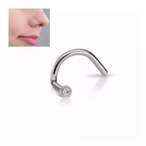 Piercing Nariz Dring Titânio