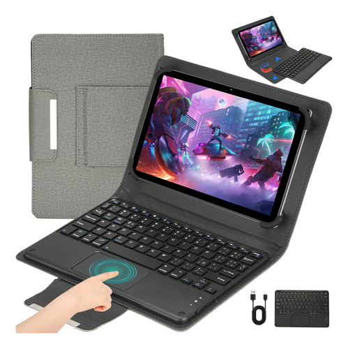 Funda Protectora Para Teclado De Tableta Bluetooth