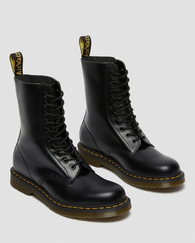 Dr. Martens Botas De Cuero Para Mujer Modelo 1490