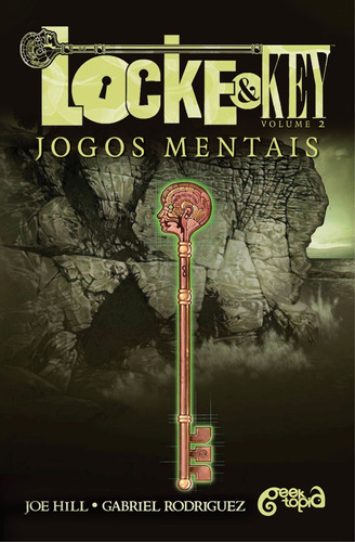 Locke & Key vol. 2: Jogos mentais, de Hill, Joe. Série Locke & Key (2), vol. 2. Novo Século Editora e Distribuidora Ltda., capa mole em português, 2020