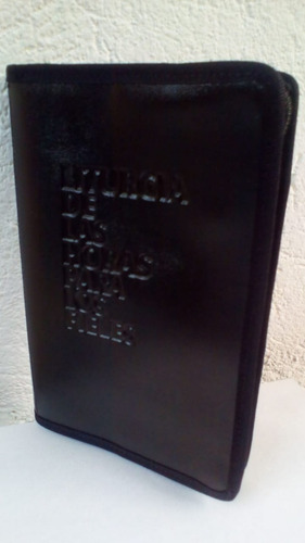 Imagen 2 de 4 de Estuche En Cuerina Para La Liturgia De Las Horas Fieles