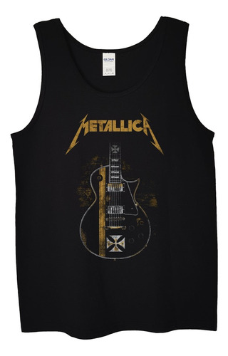 Polera Musculosa Metallica Guitar Metal Abominatron