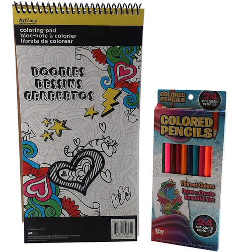 Imagen 5 de 6 de Libro De Colorear Para Adultos Almohadilla Para Colore...