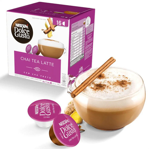 Capsulas Nescafe Dolce Gusto Chai Tea Latte Cafe Te Negro | MercadoLibre