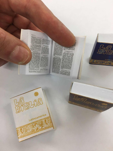 Mini Biblias De Plástico Decoradas Docena 