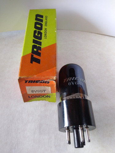 Bulbo 6v6gt Para Radio O Amplificador De Audio (Usado)