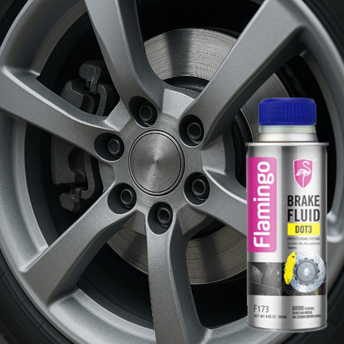 Liquido Para Frenos Dot3 Flamingo De 250 Ml