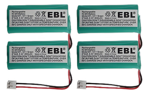 4 X 2.4v 800mah Hogar Batería Teléfono Vtech 89-1326-00-00 8