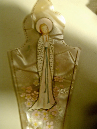 Antiguo Señalador Virgen María