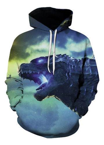 Sudadera Con Capucha Cos Hoodie Con Estampado Digital 3d