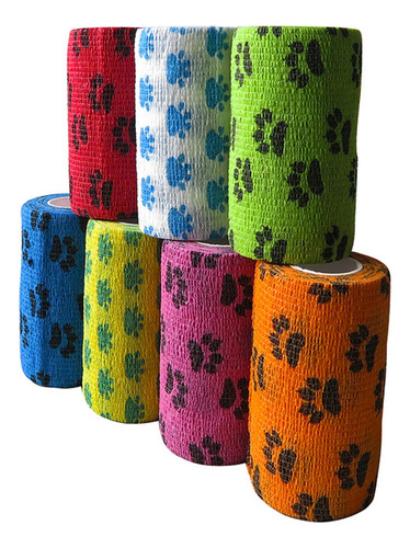 2 Vendaje Autoadherente Vet Wrap Tape Transpirable