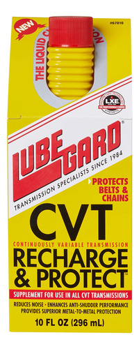 Lubegard 67010 Cvt Recarge & Protect, 10 Fl. Onz.