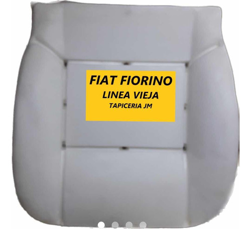 Relleno Poliuretano Asiento Butaca Fiat Fiorino Linea Vieja