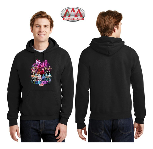 Sudadera Para Hombre Hoodie Lucha Libre Aaa Orígenes