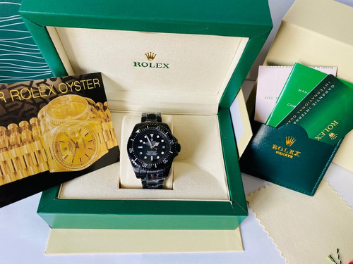 Reloj Rolex Seadweller Big Color Negro Negro Negro Negro (Usado)