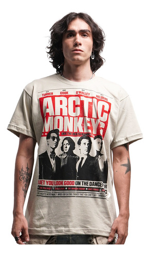 Camiseta Arctic Monkeys Grupo Banda Rock Activity