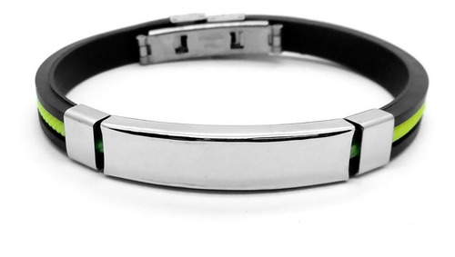 Imagen 5 de 7 de Pulsera Acero Alerta Médica Grabado Láser Personalizado 1114