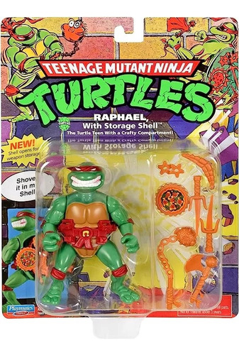 Tortugas Ninja Figura Articulada 10 Cm Raphael Coleccion Edu