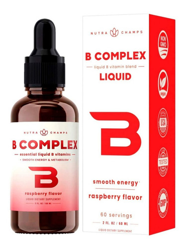 Complejo B Nutrachamps 60 Mls - Unidad a $5083