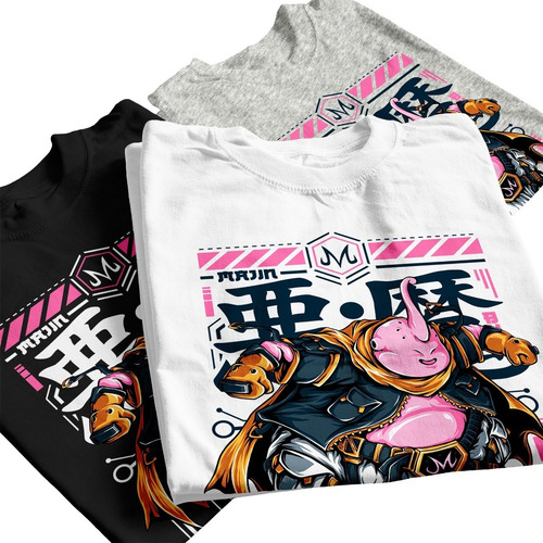 Imagen 4 de 6 de Remera Algodón Dragon Ball Majin Buu