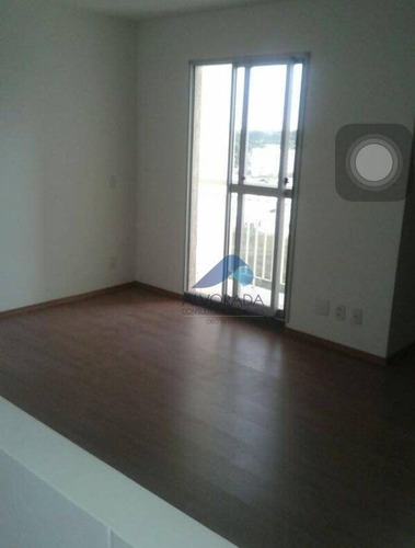 Imagem 2 de 11 de Apartamento Com 2 Dormitórios À Venda, 60 M² Por R$ 220.000,00 - Parque Residencial Flamboyant - São José Dos Campos/sp - Ap7297