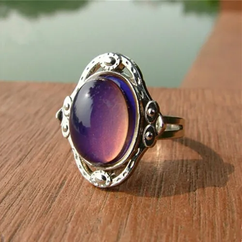 Anillo Con Piedra Que Cambia De Color Con Las Emociones Cuotas