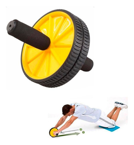 Rueda Rodillo Abdominal Ab Body Shaper Ab Wheel Tonificador