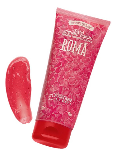 Geleia Esfoliante Corporal Romã 200 Ml - Loccitane Au Bresil