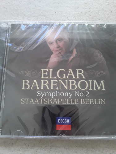 Elgar - Daniel Barenboim - Symphony No 2 - Cd / Kktus 
