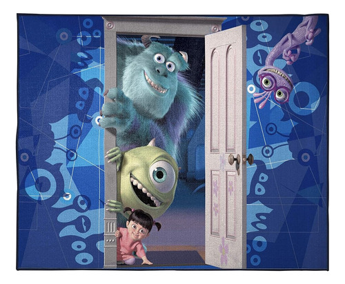 Jay Franco Disney Monsters Inc Scare Team Room Rug - Alfombr