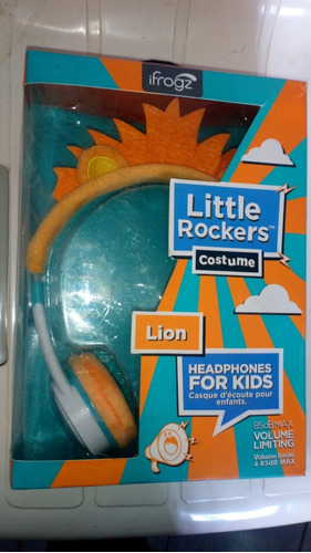 Little Rockers Costume Lion Headphones For Kids Audifonos 