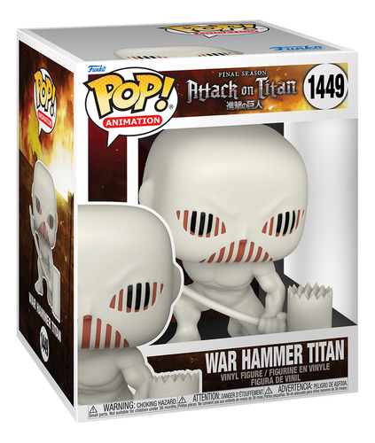 Funko Pop Attack On Titan Titan Con Martillo 6 Pulg 1449
