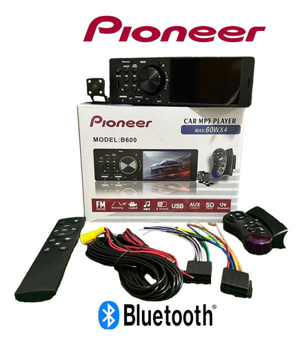 Reproductor Pioneer De Video Mp3 Usb Bluetooth Auxiliar 