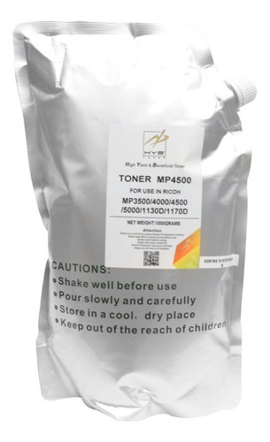 Toner Rico Maquinas Blanco Y Negro Universal Mp 4000/5000