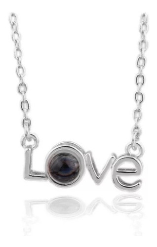 Collar Te Amo 100 Idiomas Love Amor Colgante