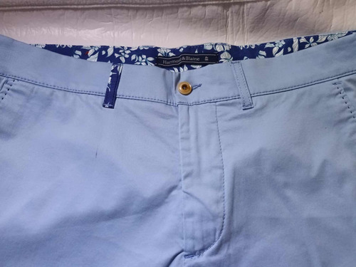 Bermuda Azul Claro Harmont & Blaine Caballero Talla 30mx.