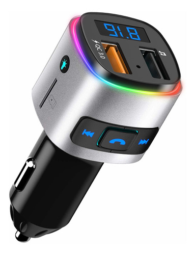 Sonru - Transmisor Fm Bluetooth Para Automvil, Radio De Aut
