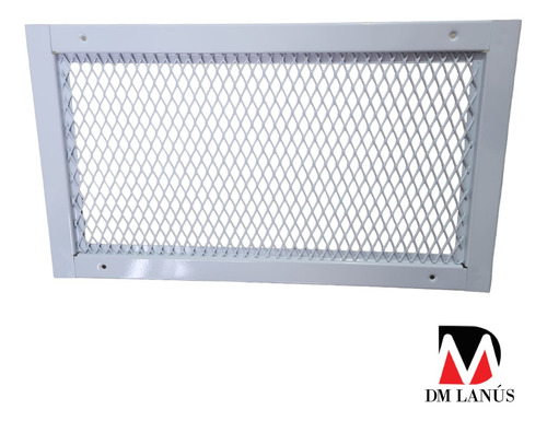 Reja Rejilla Ventilación 40x20 Cm Para Sala De Gas